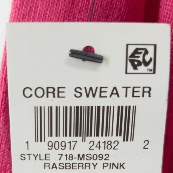 Thalia Sodi Ruched Keyhole Sweater Raspberry Pink S - Picture 4 of 5